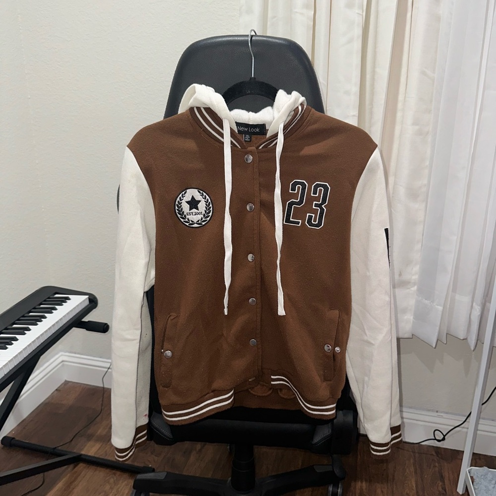LA Brown Varsity Sweater